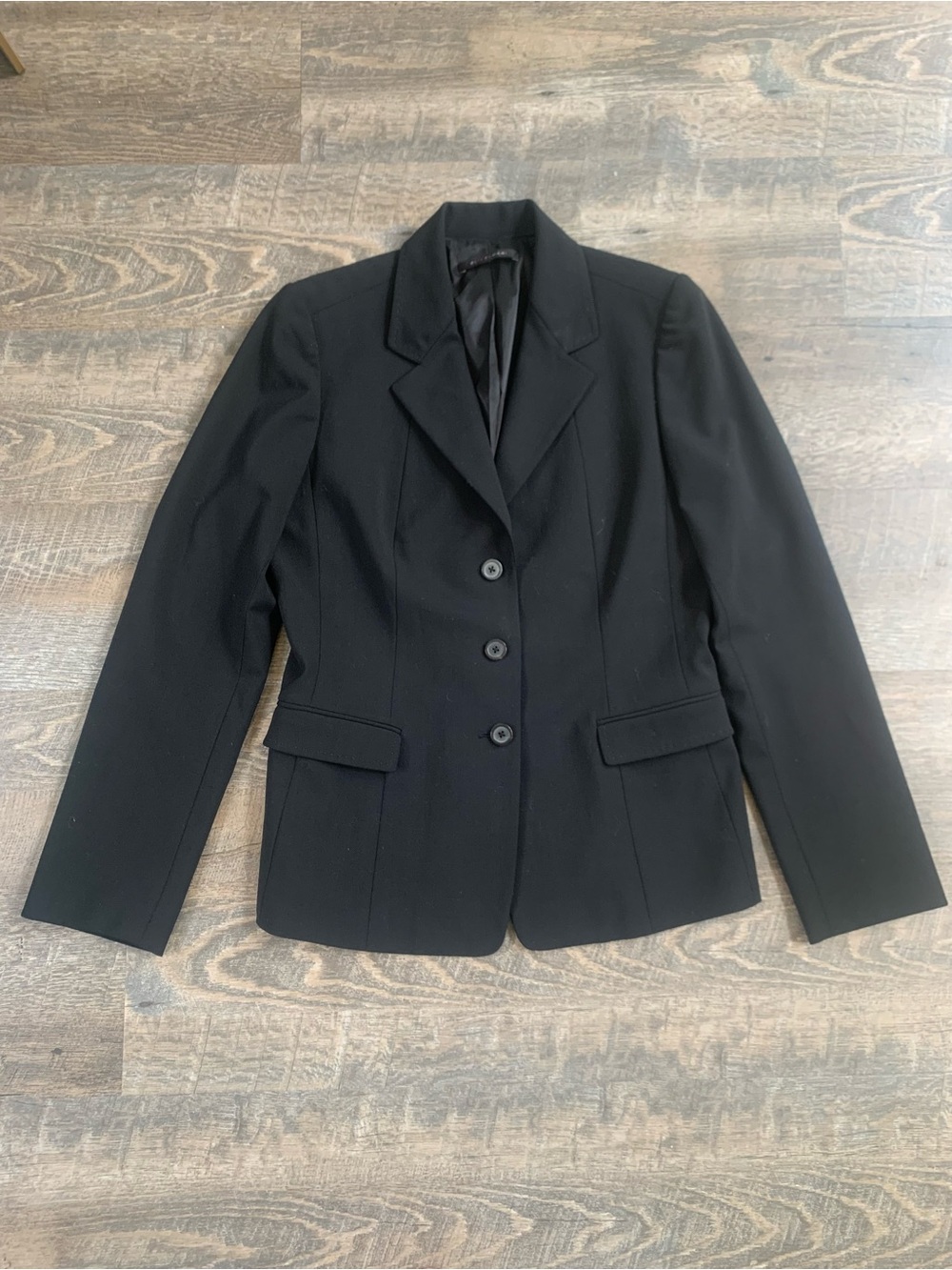 Elie Tahari Black Tailored Blazer